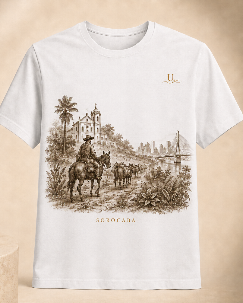 Camiseta Rota dos Tropeiros — Sorocaba — foto 1 de 1