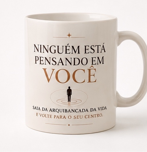 Caneca Ninguém Está Pensando em Você — foto 1 de 3