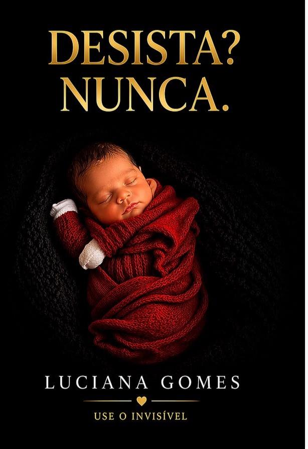 Capa do livro Desista? Nunca.