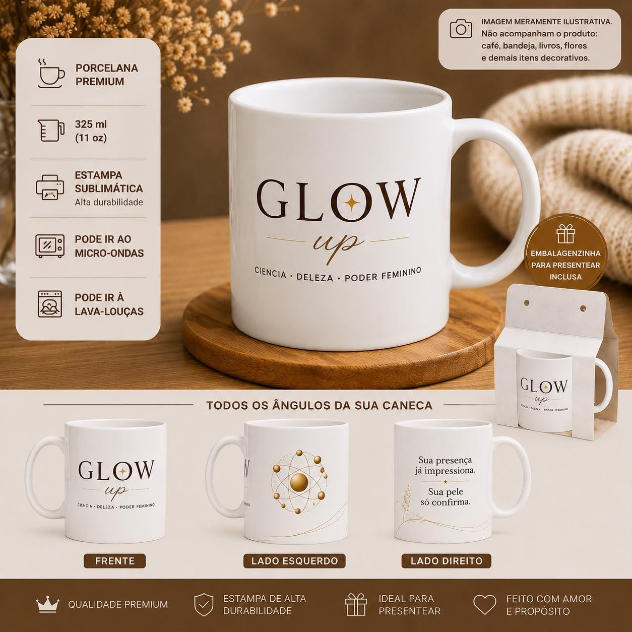 Caneca Use Glow Up